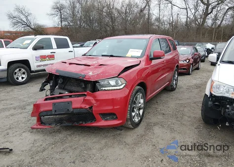 2019 Dodge Durango R/T z USA, uszkodzony, nr VIN 1C4SDJCT0KC548722